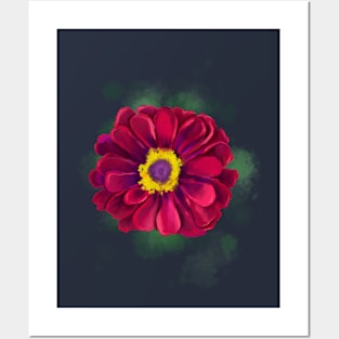 Jenny's Zinnia Posters and Art